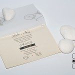 הזמנות לחתונה נייר שקוף